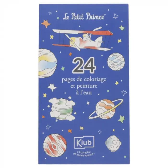 Bloc de coloriage Petit Prince - Planètes