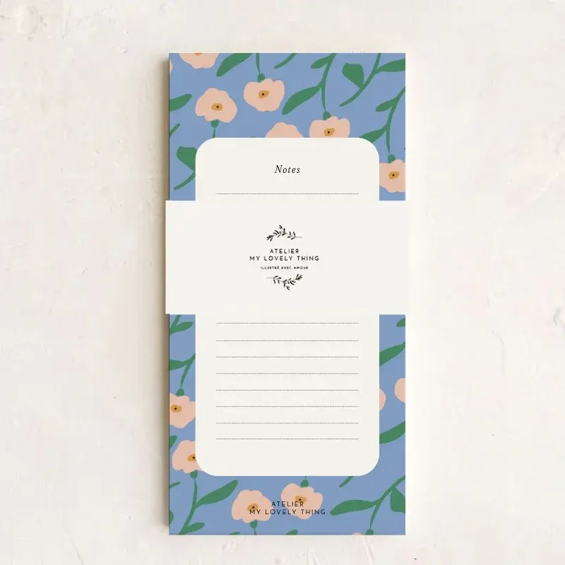 Bloc Notes Bleu - My Lovely Thing