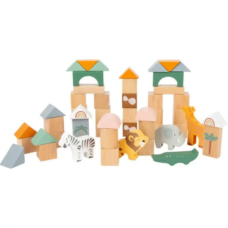 Blocs de construction en bois "Safari"