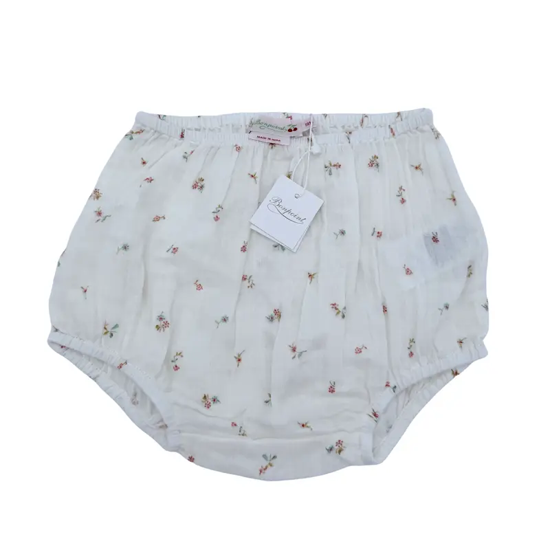 Bloomer blanc à fleurs — 18 mois