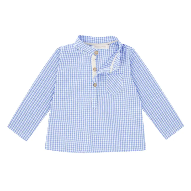 Blouse Frelon Vichy bleu