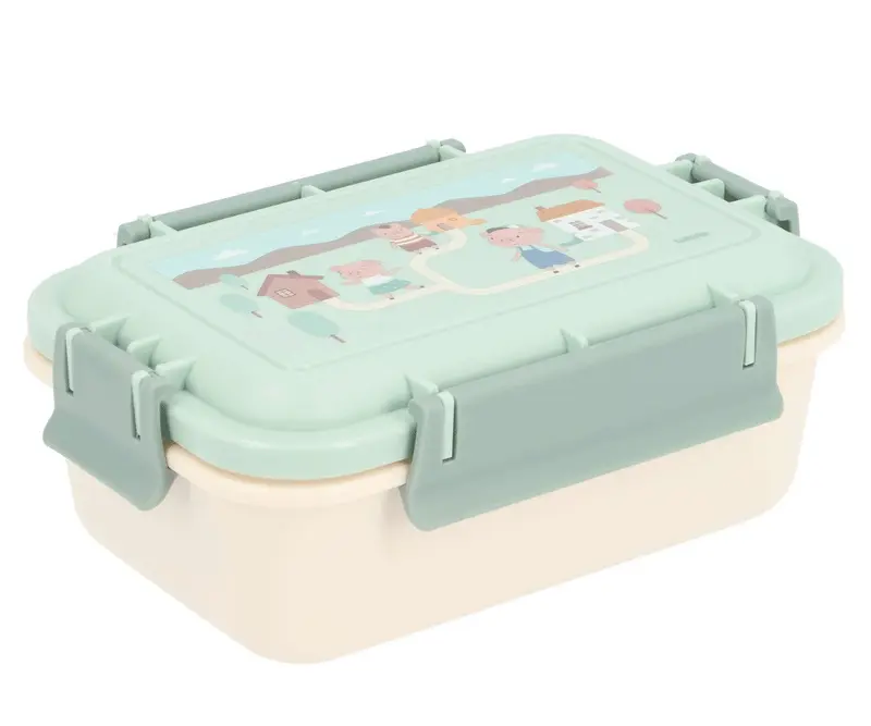 Boîte à Déjeuner Bento Les Trois Petits Cochons