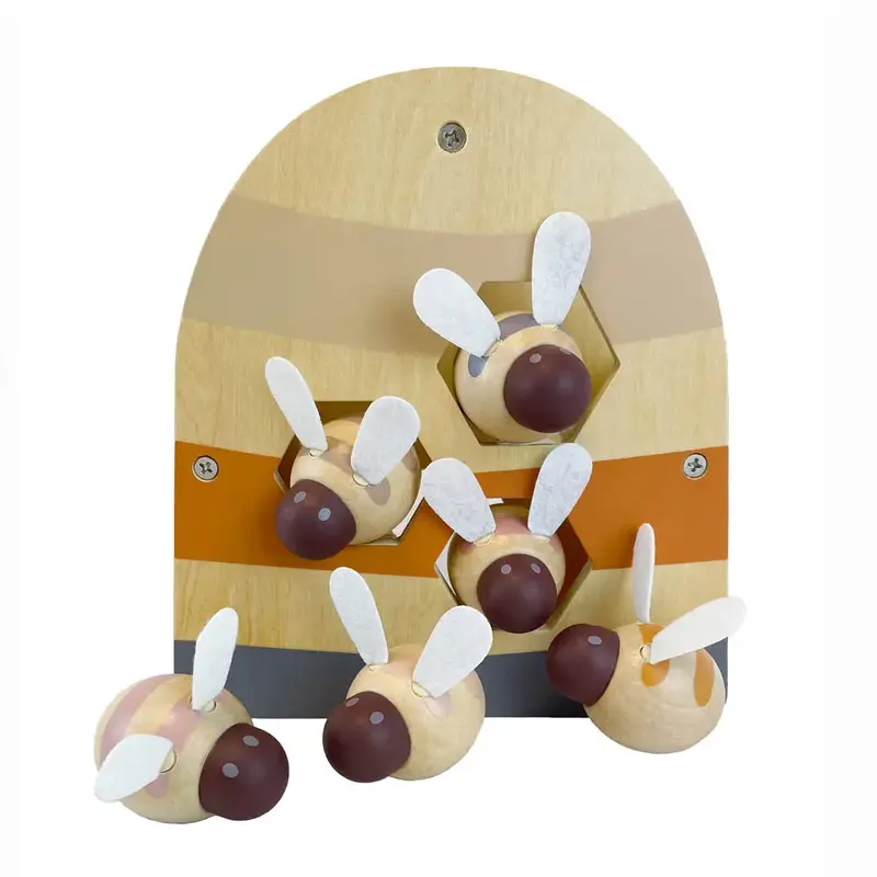 Boîte à formes ruche abeille