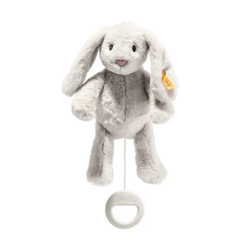 Boîte à musique lapin Hoppie Steiff