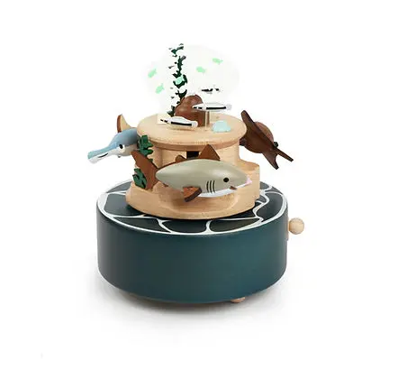 Boîte à musique Poissons des profondeurs