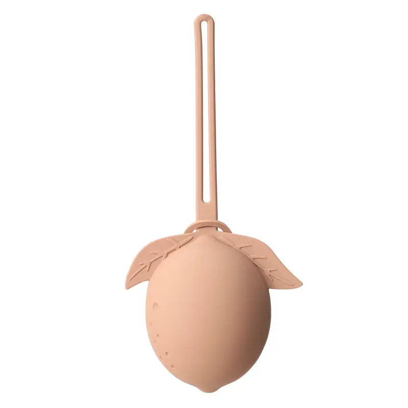 Boîte à Tétine Bébé Citron en Silicone à Accrocher – Sans BPA