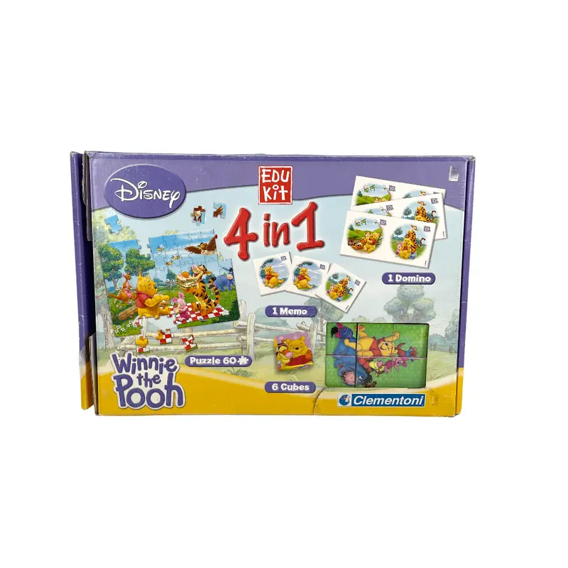 Boite de jeux 4 en 1 - Winnie l'ourson