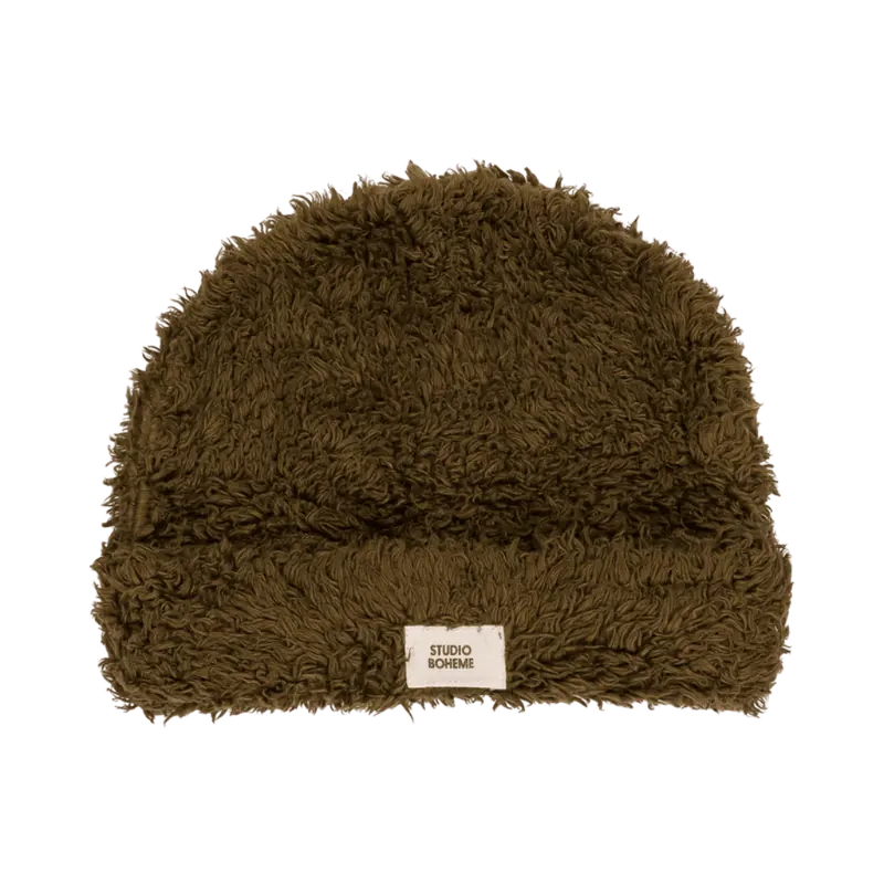 Bonnet Mouton Kaki - Studio Bohème