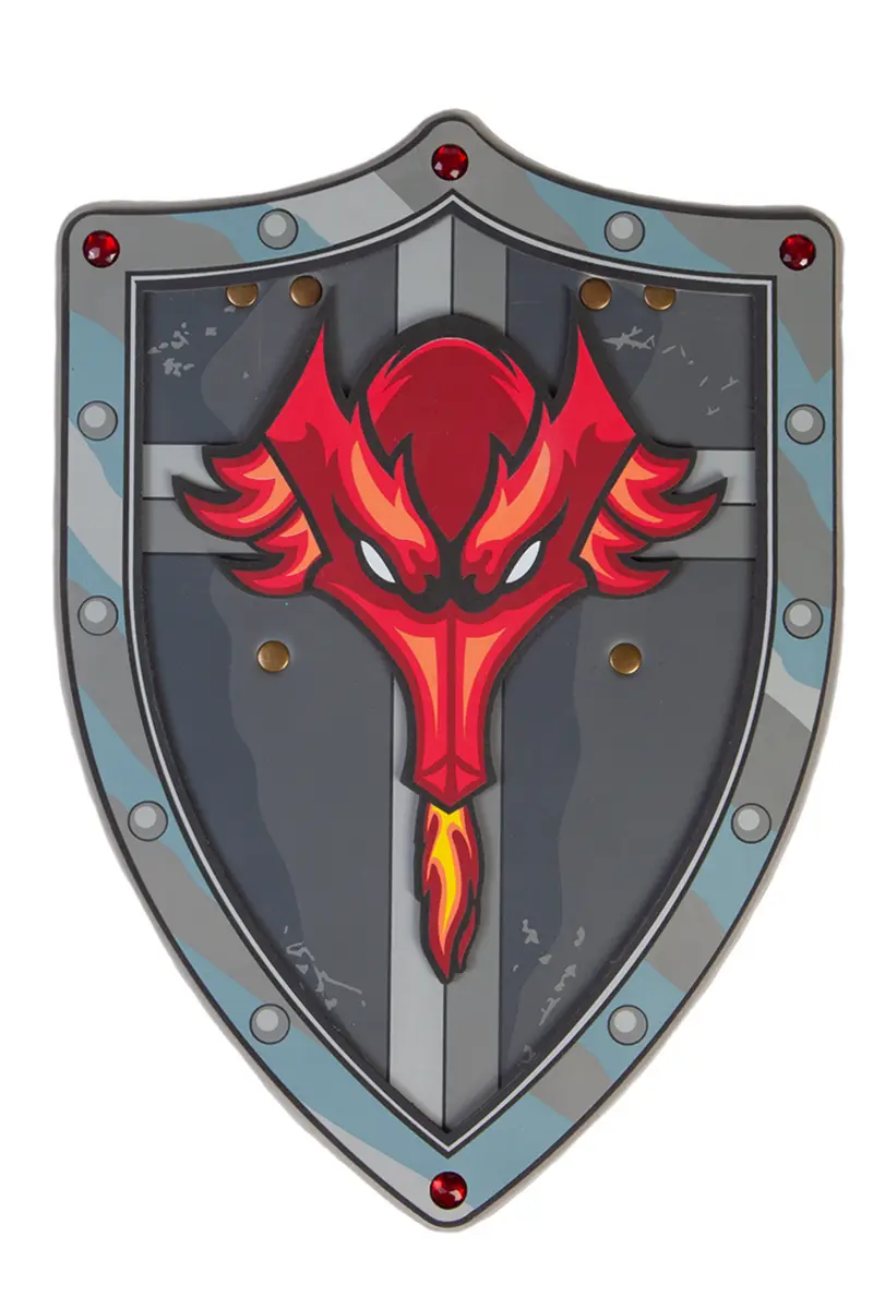 Bouclier Dragon rouge