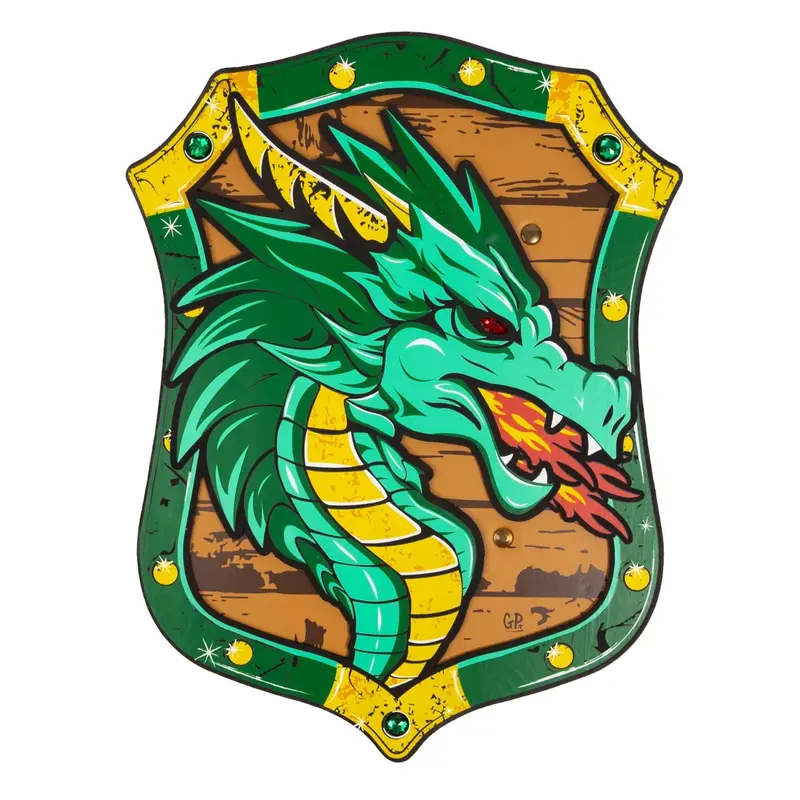 Bouclier Dragon vert