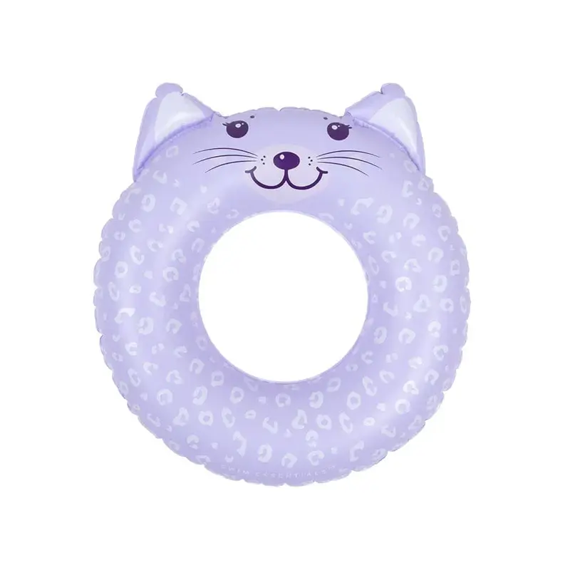 Bouée de Bain Léopard Lilas