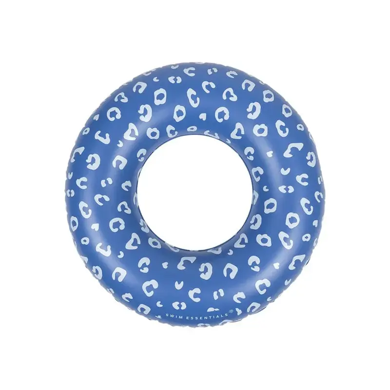 Bouée de Piscine Léopard Bleu