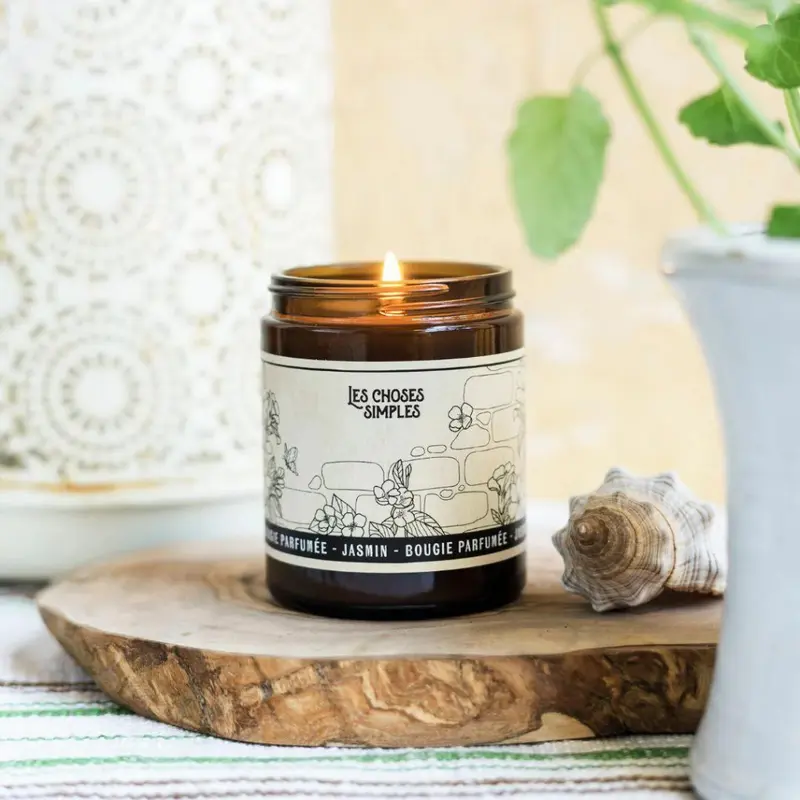 Bougie Jasmin - Les Choses Simples