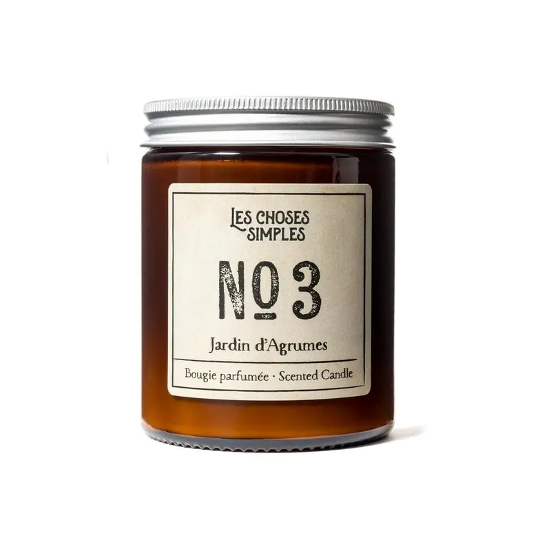 Bougie N°3 Jardin d'Agrumes - Les Choses Simples