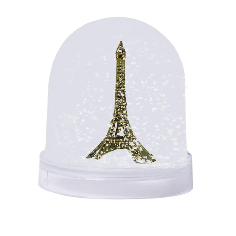 Boule à neige Tour Eiffel bronze