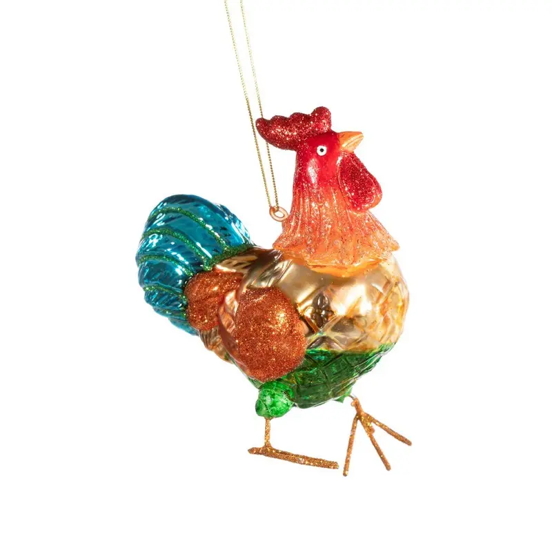 Boule de Noël - Coq