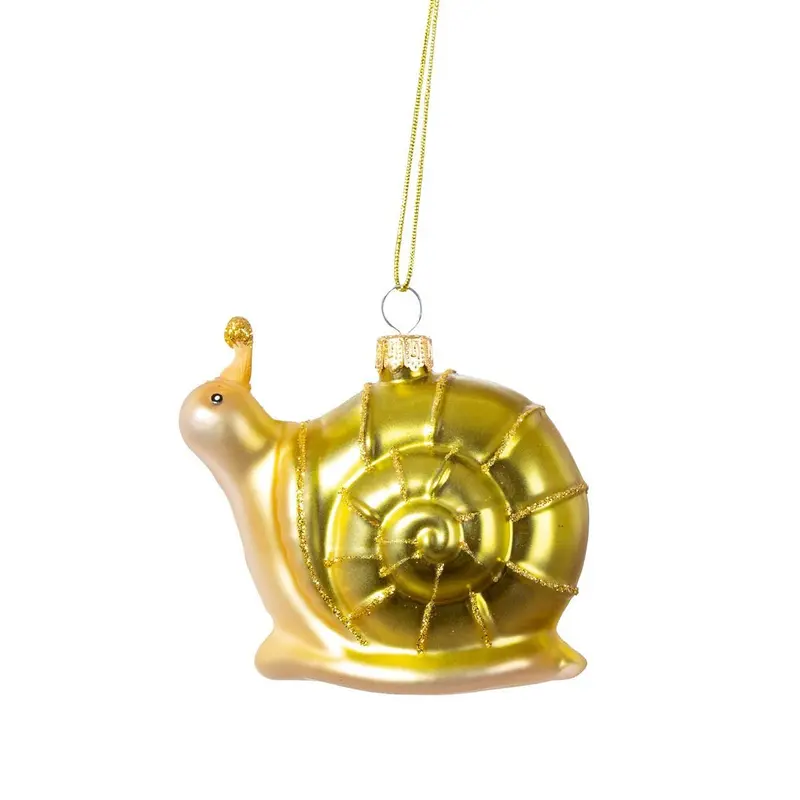 Boule de Noël - Escargot de jardin