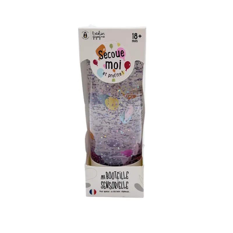 Bouteille sensorielle à secouer – dès 18 mois