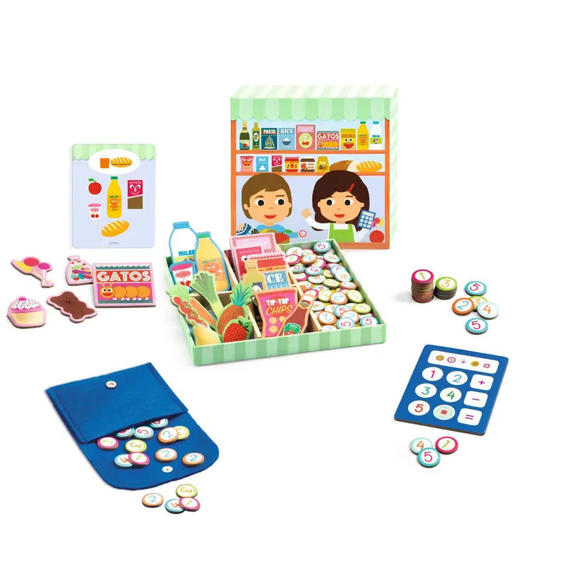 Boutique de Jouets Mia & Léo - Coffret Complet dès 3 Ans