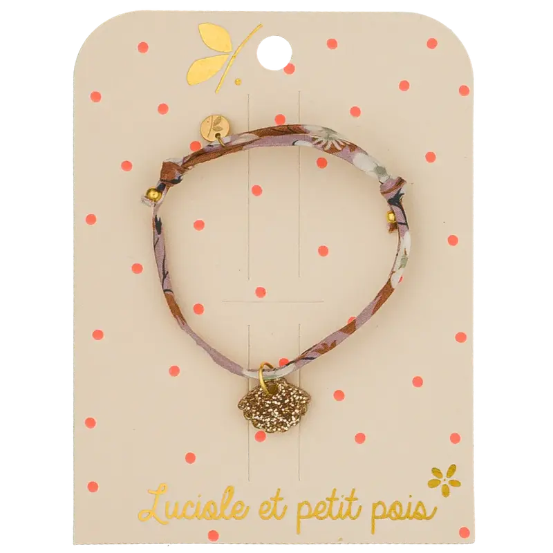 Bracelet Liberty Mitsi Glycine - Luciole et Petit Pois