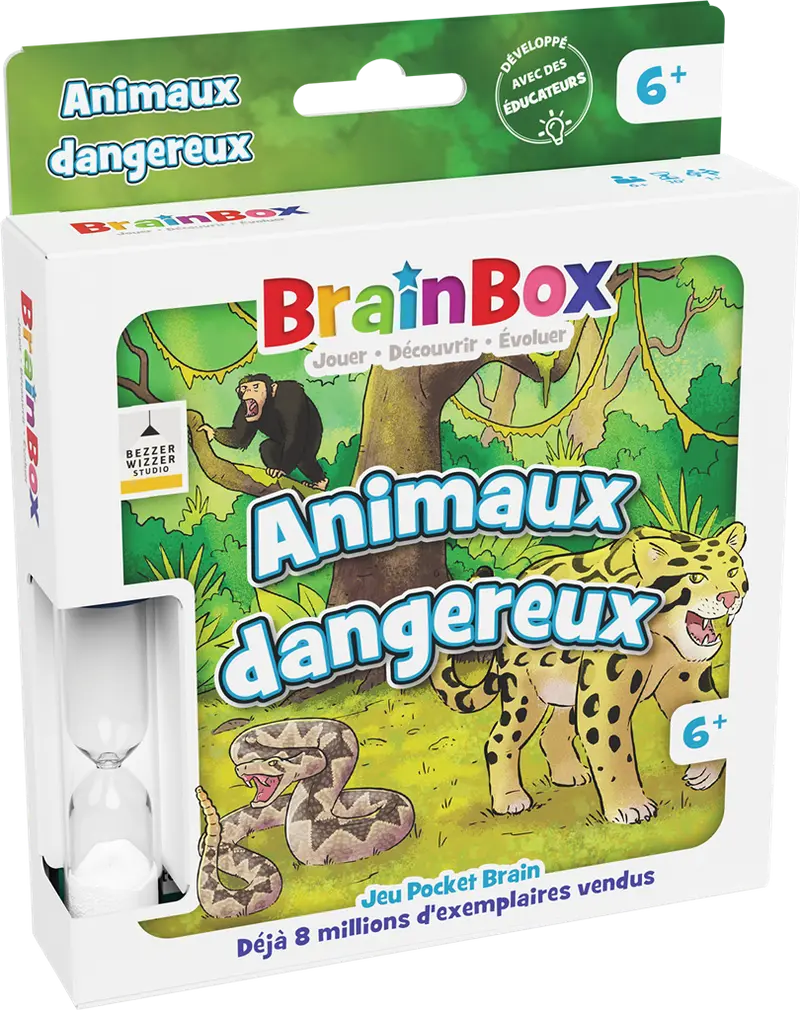 BrainBox Pocket - Animaux Dangereux