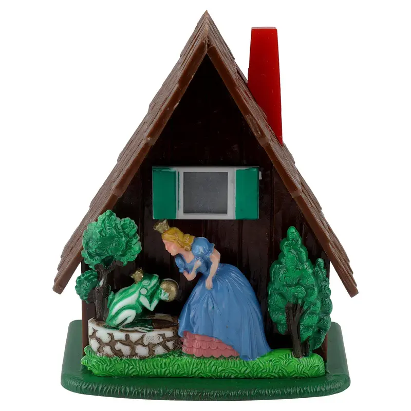 Cabane à image, grenouille