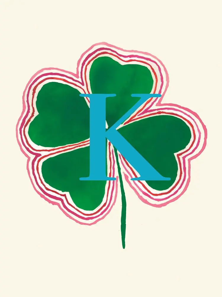 Cadre Lettre K - Alphabet Mary Clerté, A Spell On You