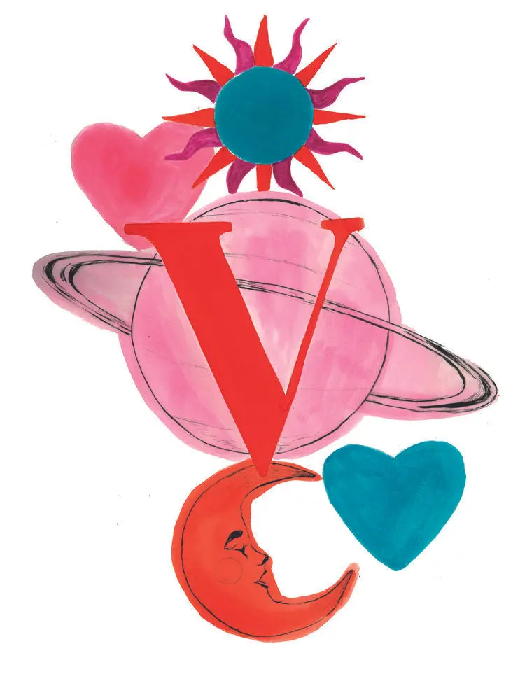 Cadre Lettre V - Alphabet A Spell On You, Mary Clerté