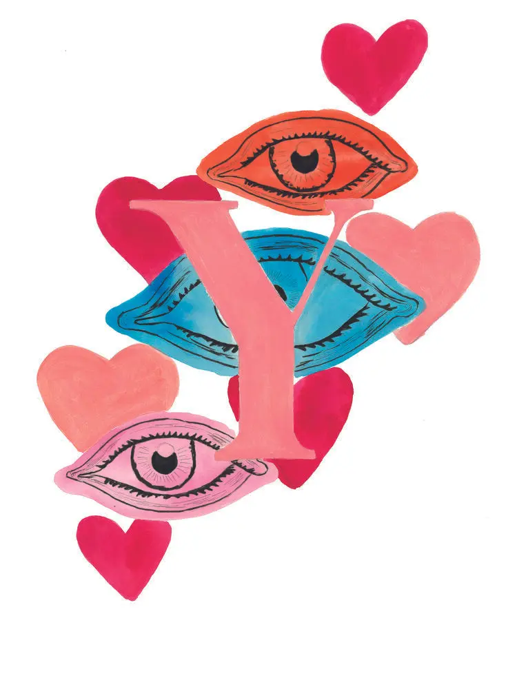 Cadre Lettre Y