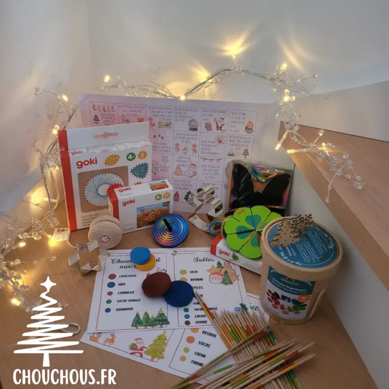 Calendrier de l'Avent Chouchous Jouets et activités