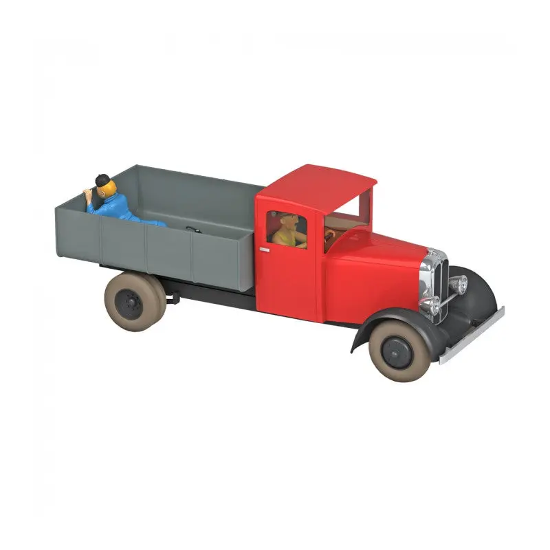 Camion miniature Tintin rouge 1/24e