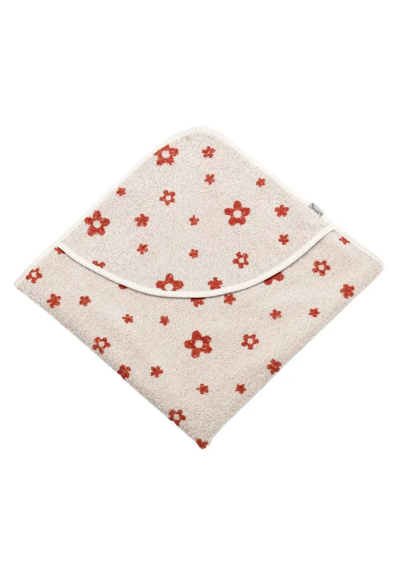 Cape de bain Cheval Sunny fleurs - 80 x 80 cm