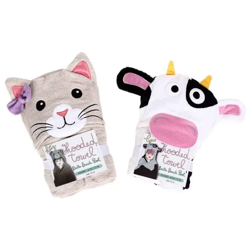 Cape de Bain Enfant Animaux