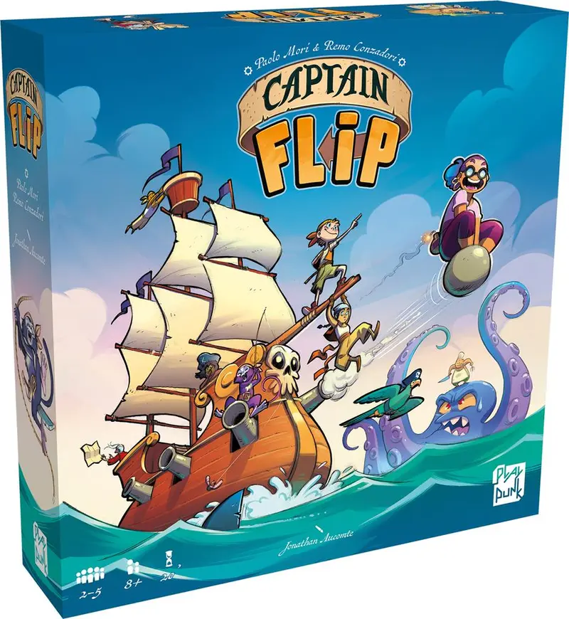 Captain Flip - pirate familial