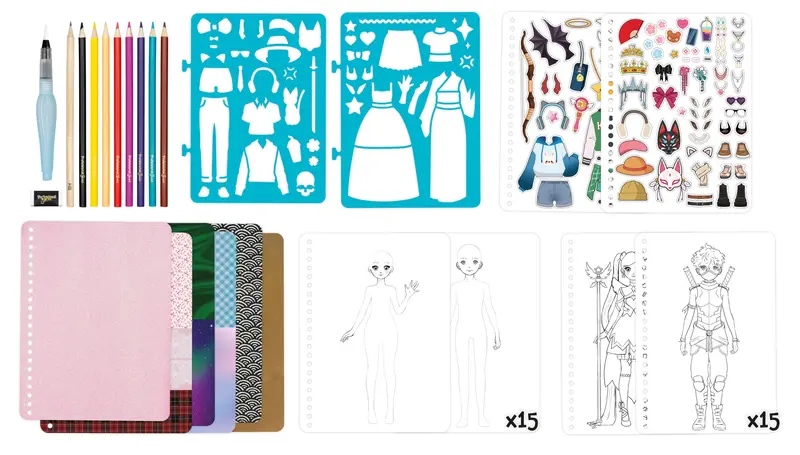 Carnet de mode - Manga