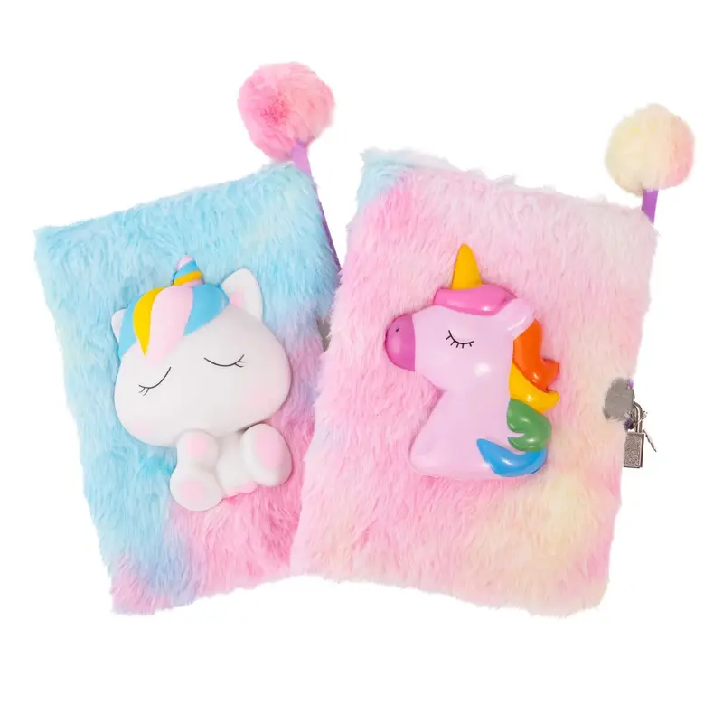 Carnet secret Licorne Squishy