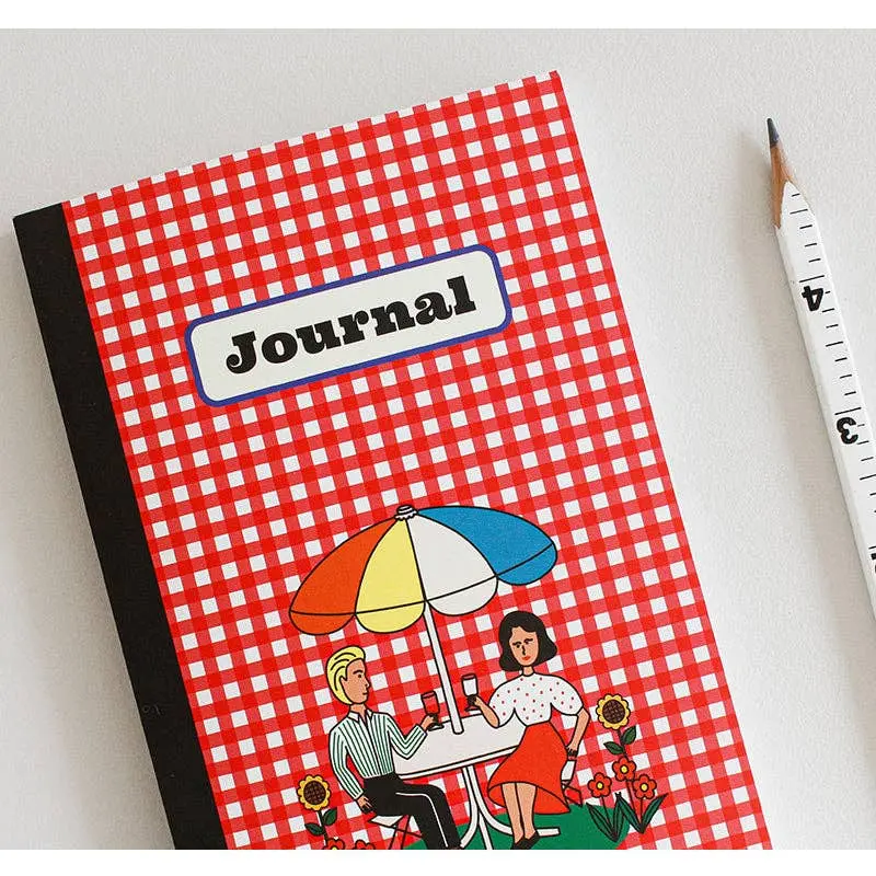 Carnet vintage journal illustré