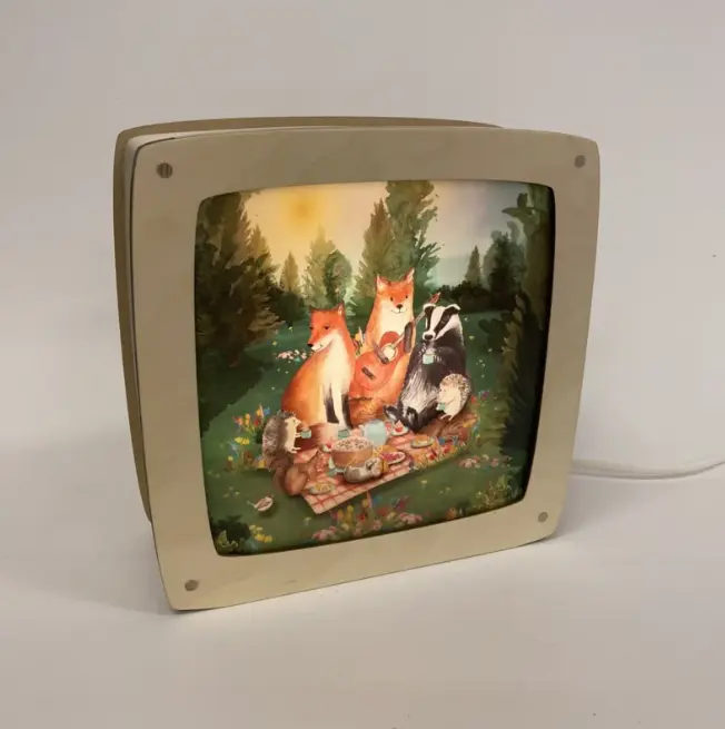 Carte à insérer pour la Lampe de saisons - Picknick