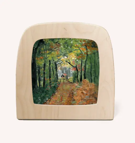 Carte à insérer pour Lampe Au fil des Saisons - Illustratrice Gwen - Autumn Stroll