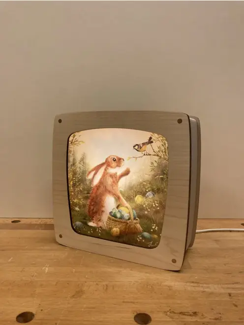Carte à insérer pour Lampe Au fil des Saisons - Illustratrice Iris Esther - Hello Little Friend