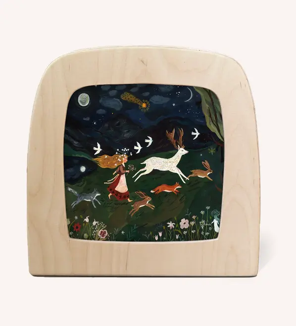 Carte à insérer pour Lampe Au fil des Saisons - Illustratrice Tijana Draws - Return of Hapiness