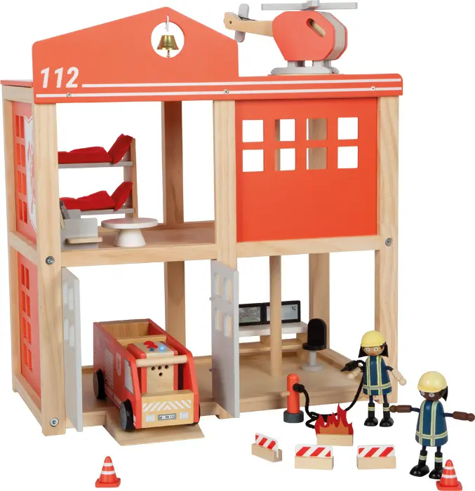 Caserne de pompiers en bois