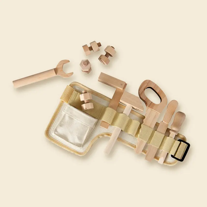Ceinture du bricoleur en bois
