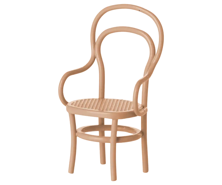 Chaise vintage - Rose foncé