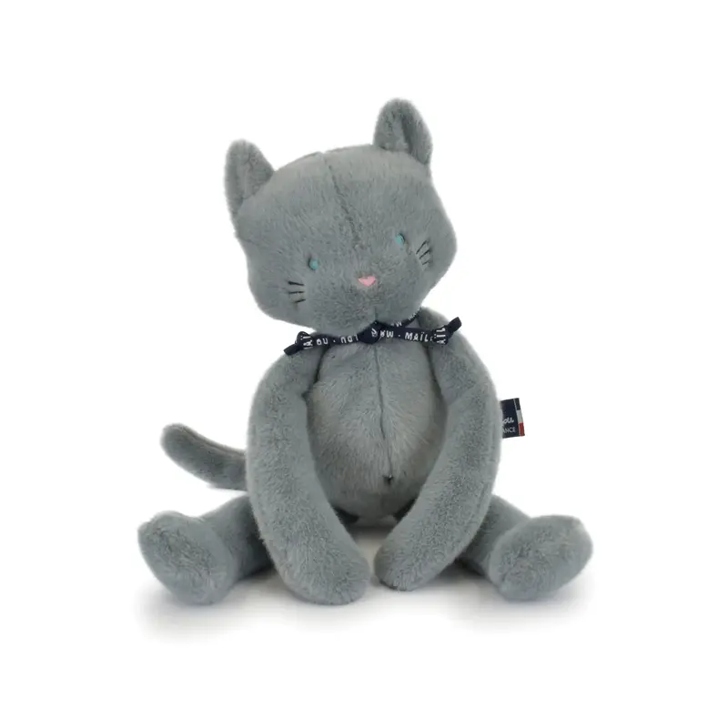 Chat Méloé - Bleu gris 37 cm