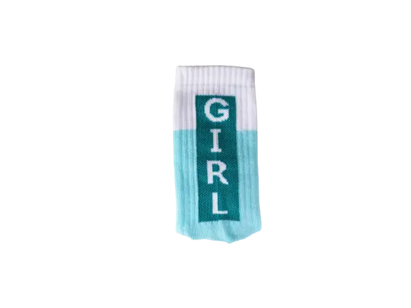 Chaussettes Enfant Girl Power - Bleu