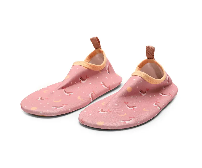 Chaussons Aquatiques Enfant Baleines - Rose
