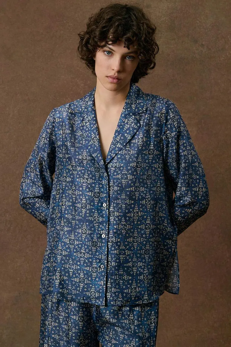 Chemise En Soie Louvianne