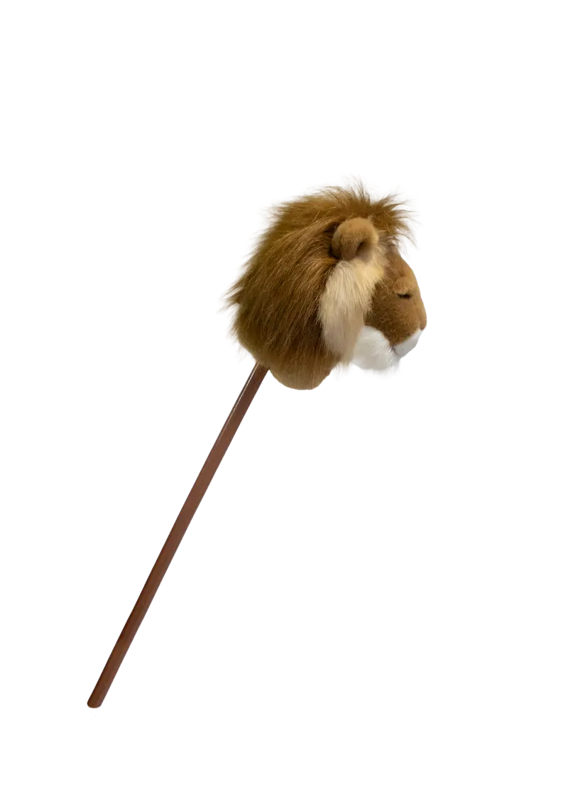 Cheval Bâton Lion Wild & Soft