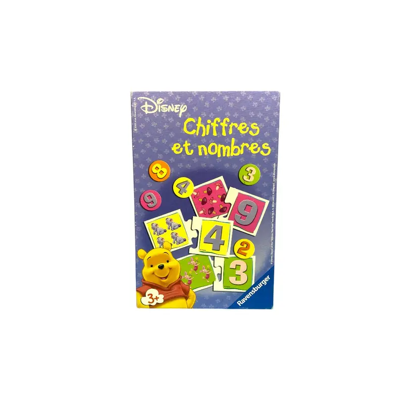 Chiffres et nombres Winnie l'ourson Disney- Édition 2003